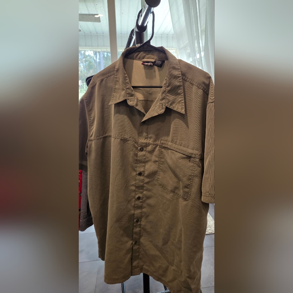 Alpine Men's Lightweight Tan Shirt